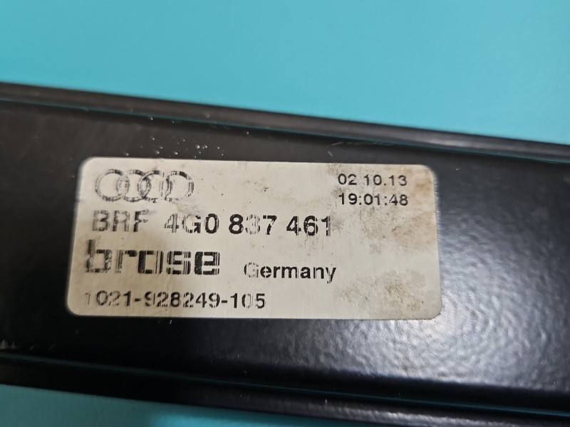 Склопідйомник передній лівий Audi A6 C7 4G0837461 — фото деталі 2