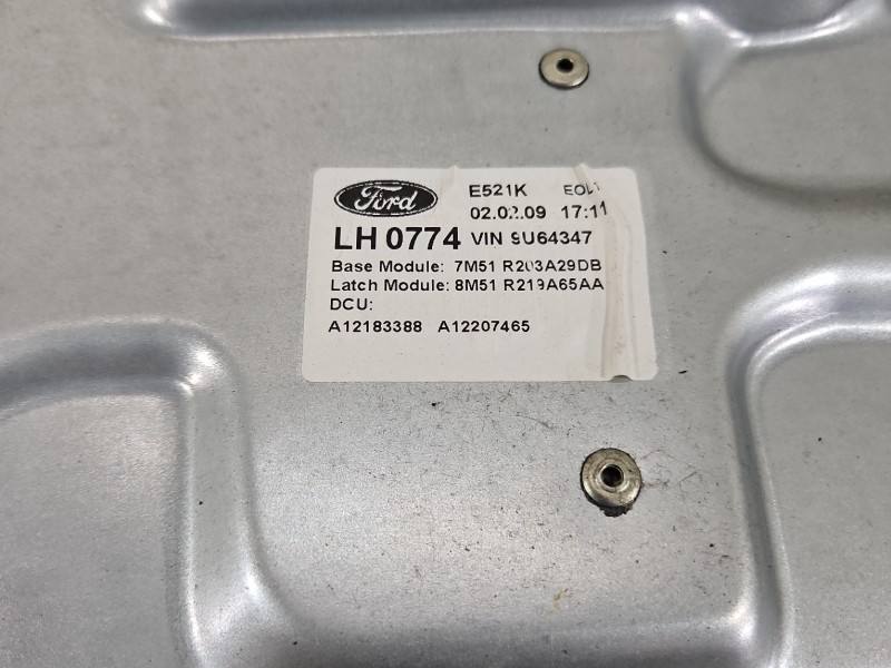 Склопідйомник передній лівий Ford Kuga 7M51R203A29DB — фото деталі 6