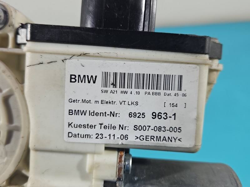 Склопідйомник передній лівий BMW X3 E83 0130822223 — фото деталі 7