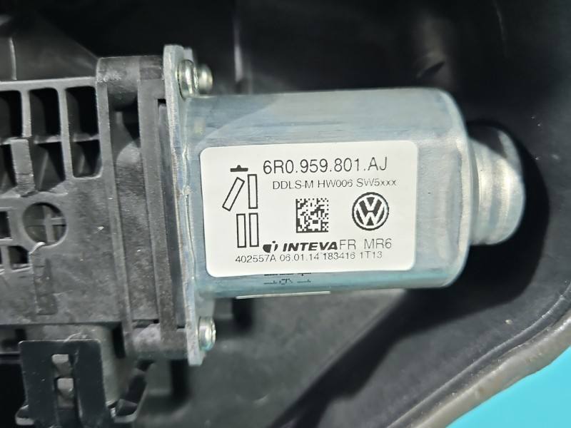 Стеклоподъемник передний левый Seat Ibiza 6R0959801AJ — фото детали 5