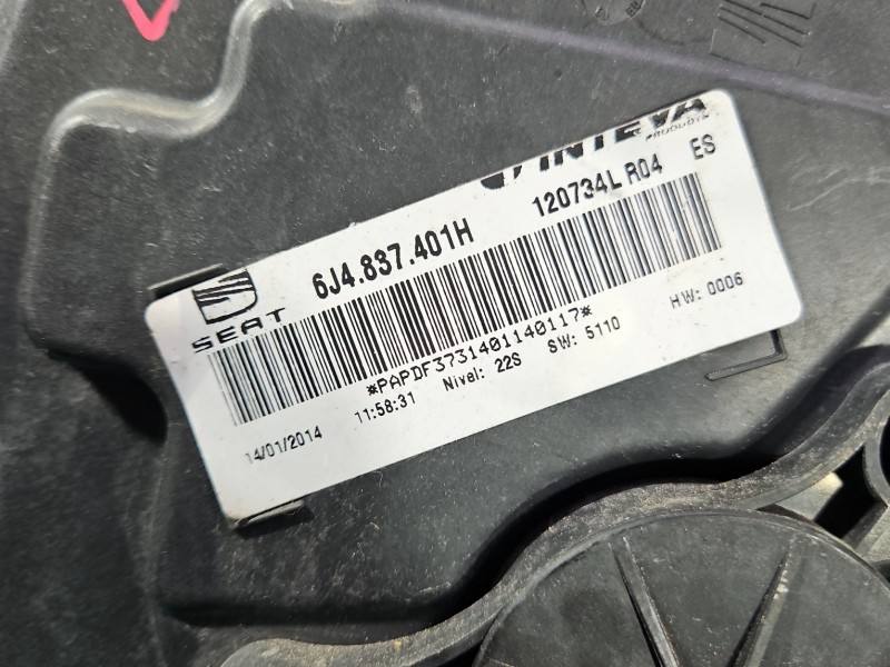 Стеклоподъемник передний левый Seat Ibiza 6R0959801AJ — фото детали 8