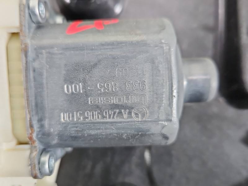 Склопідйомник передній лівий Mercedes B W246 A2469065100 — фото деталі 3