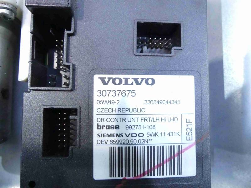 Стеклоподъемник передний левый Volvo V50 30737675 — фото детали 4