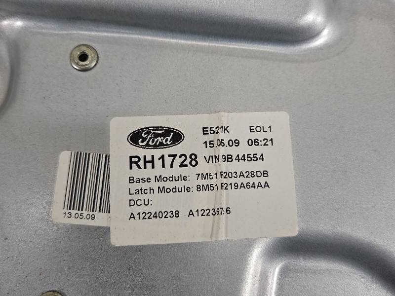 Стеклоподъемник передний правый Ford Kuga 7M51-R045H16-A — фото детали 2