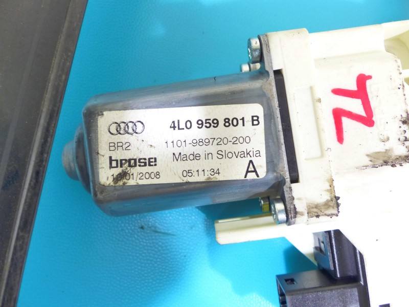 Склопідйомник задній лівий Audi Q7 4L0839461A — фото деталі 2