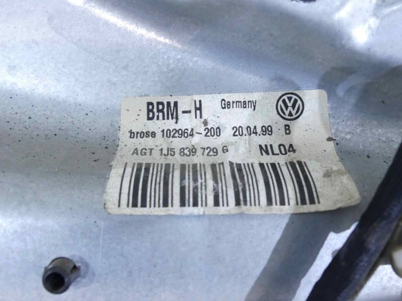 Склопідйомник задній лівий Volkswagen Bora 1J5839729G — фото деталі 3