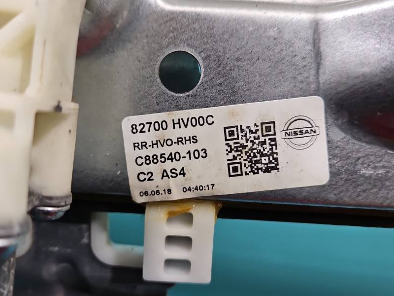 Стеклоподъемник задний правый Nissan Qashqai 82700HV00C — фото детали 3