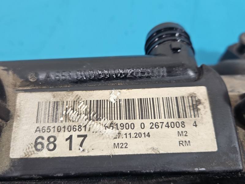 Клапанна кришка Mercedes B W246 A6510106817 — фото деталі 2
