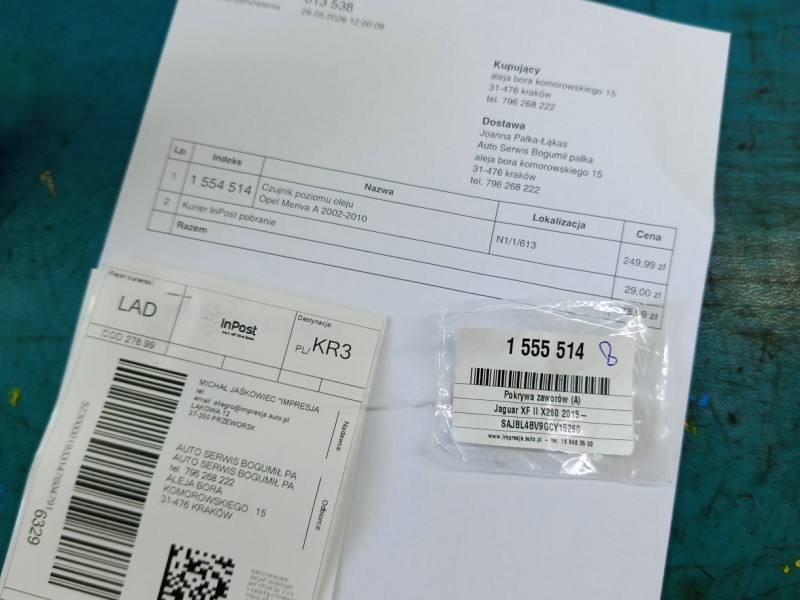 Клапанная крышка Jaguar XF DX23-GP052-AA — фото детали 6
