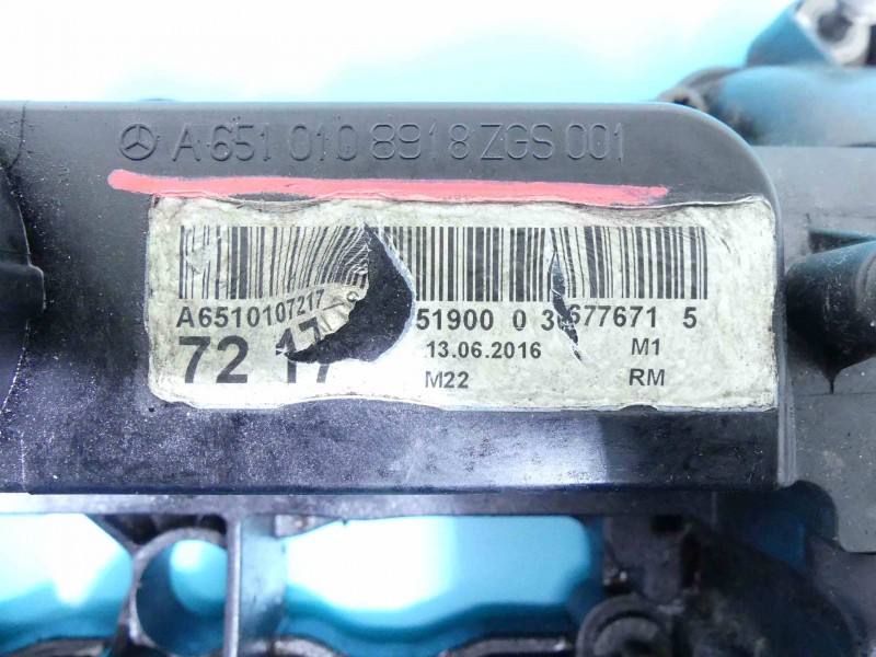 Клапанна кришка Mercedes S W221 A6510107217 — фото деталі 3