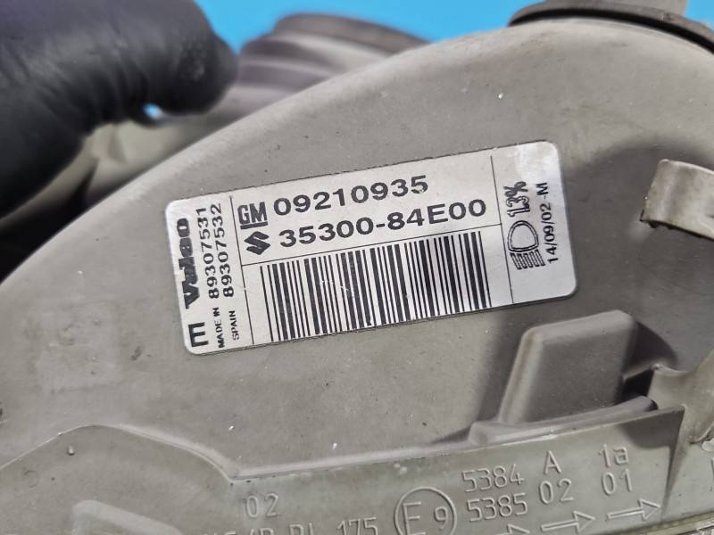Фара передня ліва Suzuki Wagon R+ 09210935 — фото деталі 5