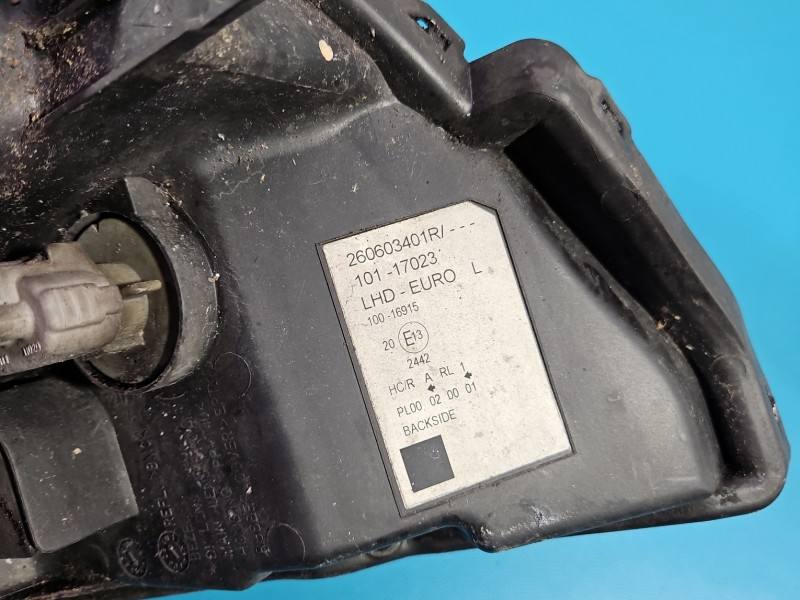 Фара передня ліва Renault Kangoo 260603401R — фото деталі 9
