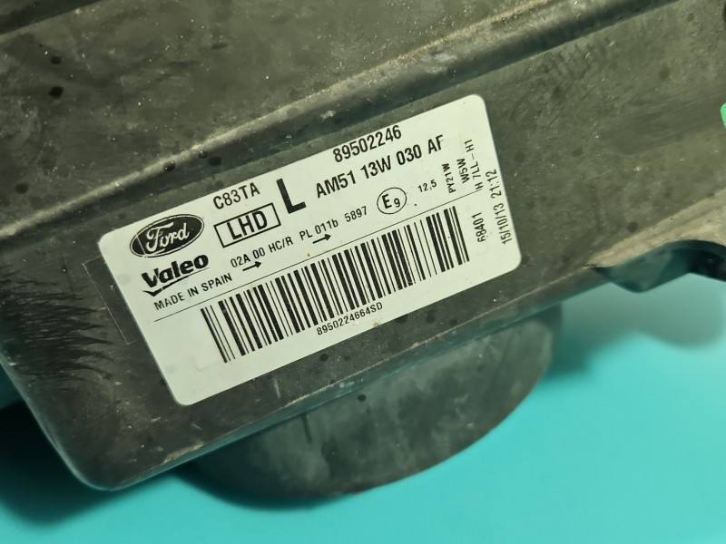 Фара передня ліва Ford C-Max AM51-13W030-AF — фото деталі 6