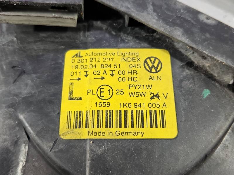 Фара передня ліва Volkswagen Golf 5 1K6941005A — фото деталі 6
