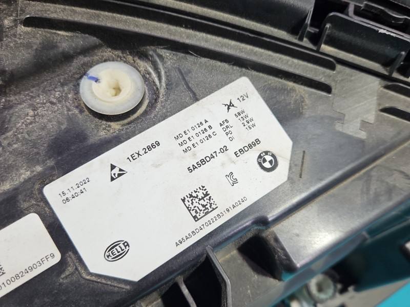 Фара передня ліва BMW IX1 U11 5A5BD47 — фото деталі 9
