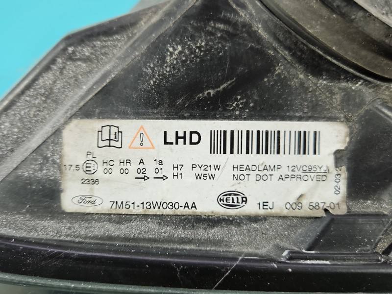 Фара передня ліва Ford C-Max 7M51-13W030-AA — фото деталі 12