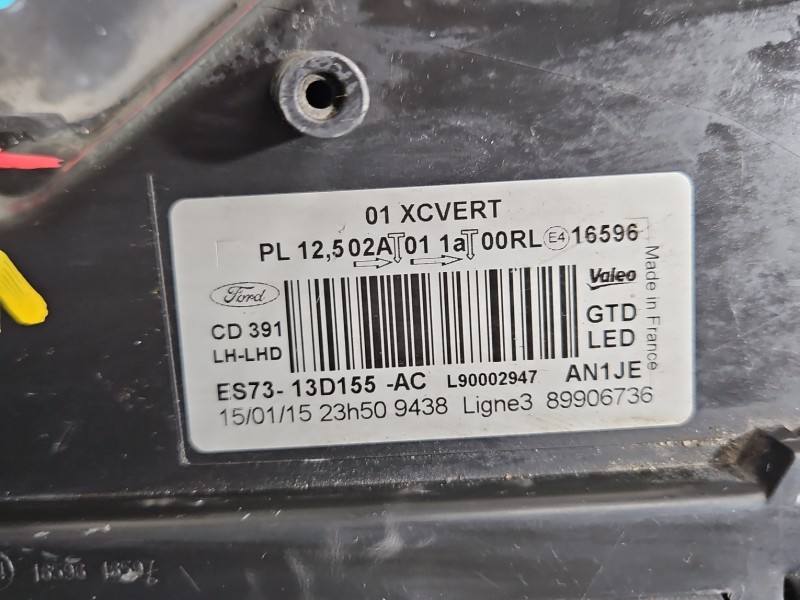Фара передня ліва Ford Fusion ES73-13D155-AC — фото деталі 11