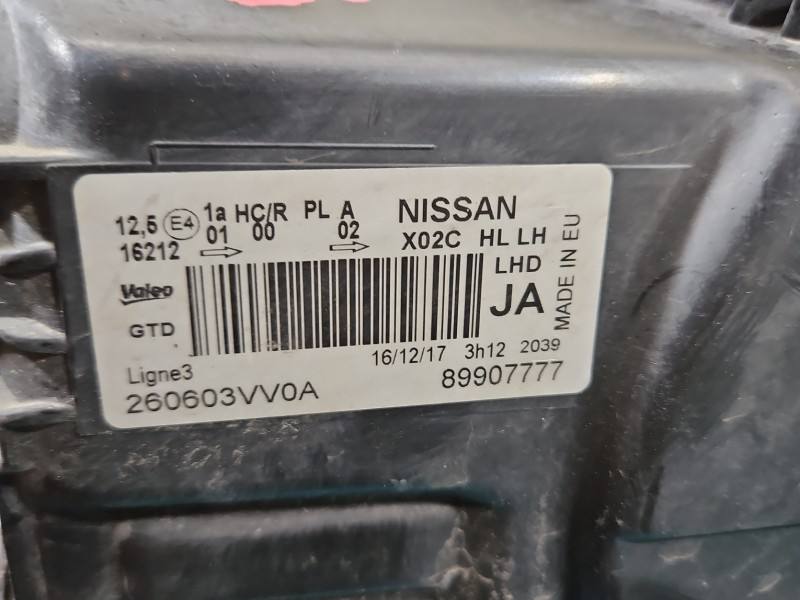 Фара передня ліва Nissan Note 89907777 — фото деталі 11