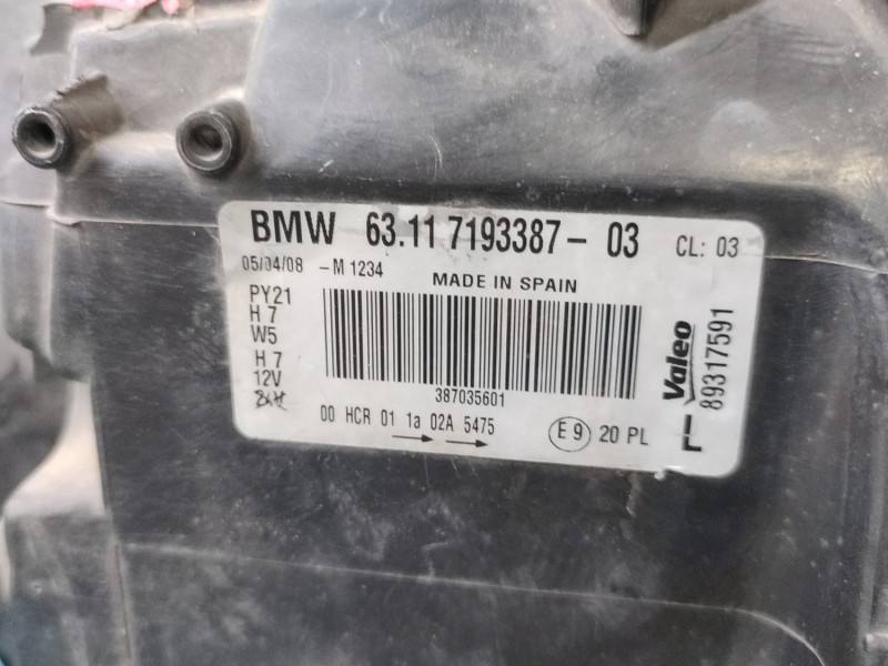 Фара передня ліва BMW 1 E87 7193387 — фото деталі 12