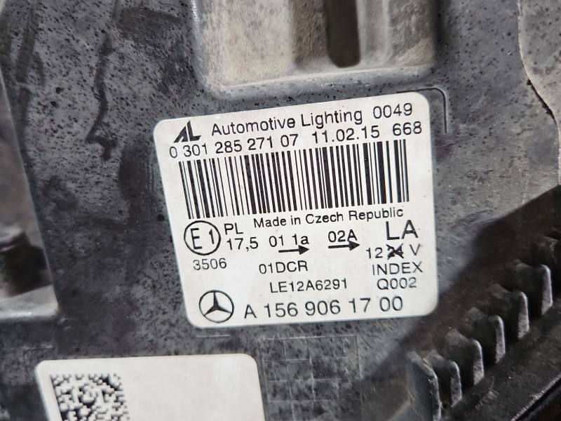 Фара передня ліва Mercedes GLA X156 A1569061700 — фото деталі 10