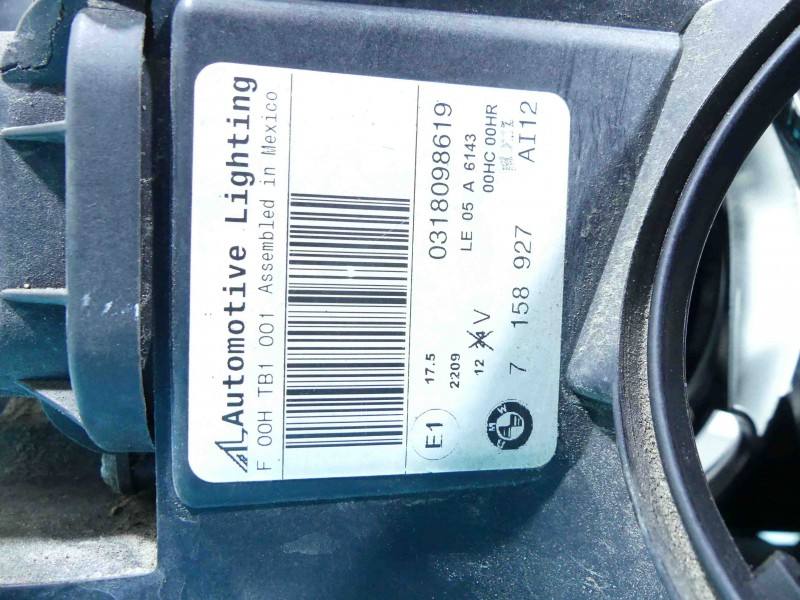 Фара передня ліва BMW X5 E70 0318098619 — фото деталі 7