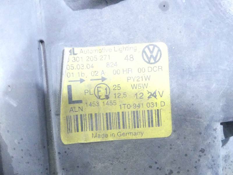 Фара передня ліва Volkswagen Touran 1T0941031D — фото деталі 6