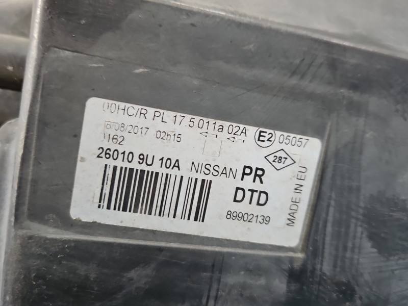Фара передня права Nissan Note — фото деталі 9