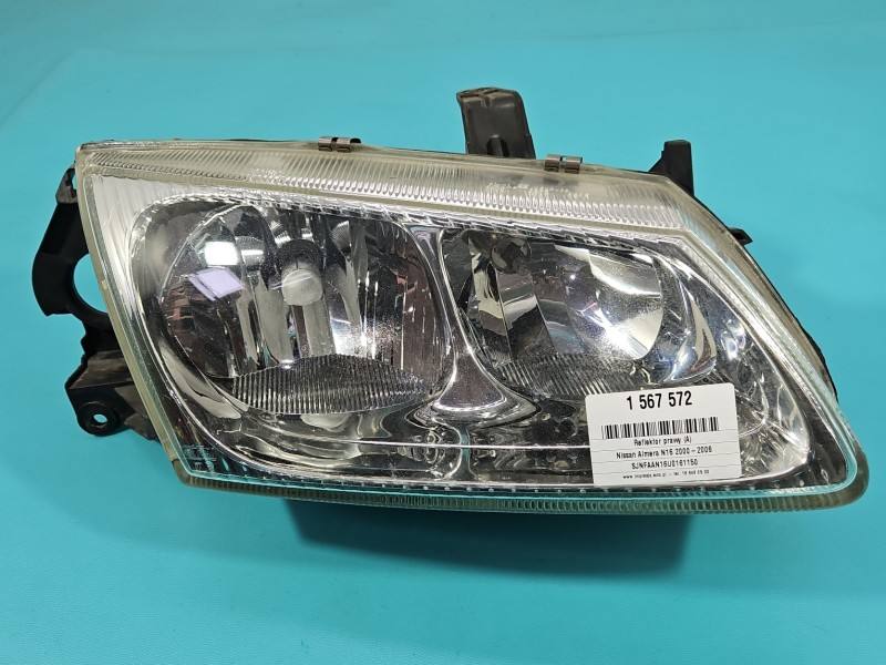 Фара передня права Nissan Almera 89003330