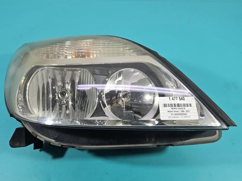 Фара передня права Renault Scenic 1 7700432097