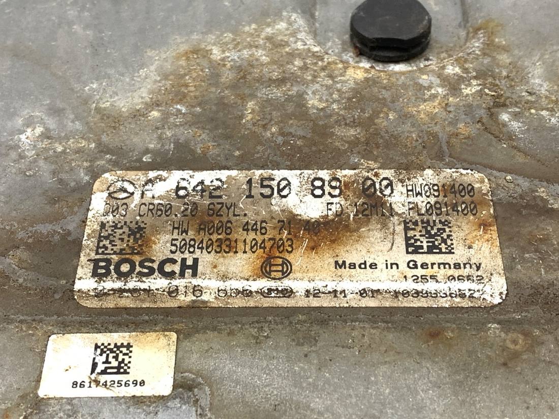 ЭБУ блок управления двигателем Mercedes CLS C218 A6421508900 — фото детали 4