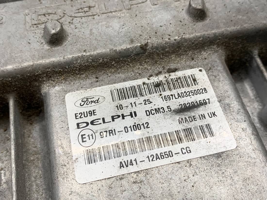 ЕБУ блок управління двигуна Ford Kuga AV41-12A650-CG — фото деталі 4