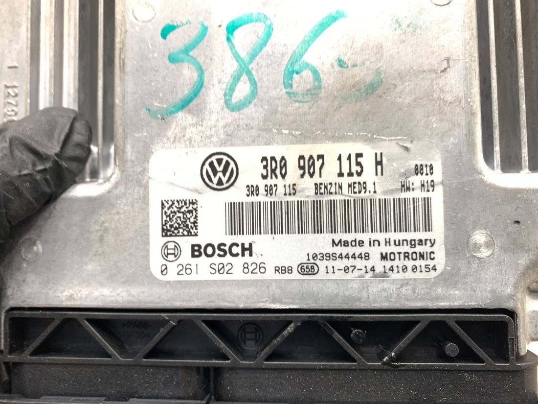 ЕБУ блок управління двигуна Seat Exeo 3R0907115H 0261S02826 — фото деталі 4