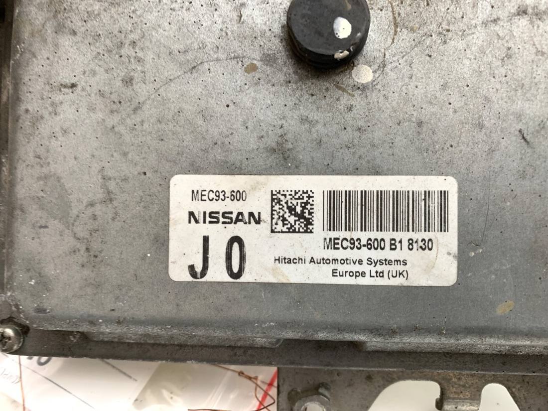 ЕБУ блок управління двигуна Nissan Qashqai MEC93-600 — фото деталі 4