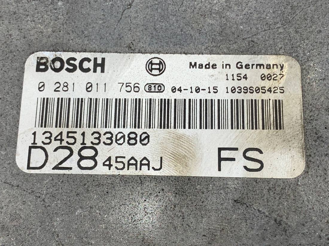 ЕБУ блок управління двигуна Fiat Ducato 1345133080 — фото деталі 4