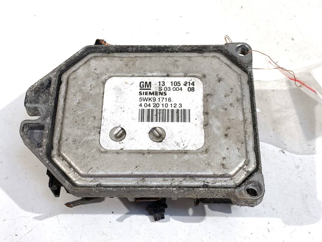 ЕБУ блок управління двигуна Opel Meriva A 13105214