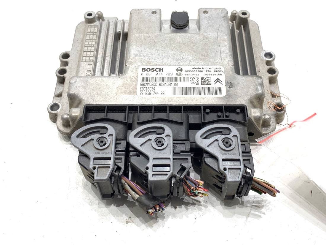ЕБУ блок управління двигуна Citroen C4 9665674480
