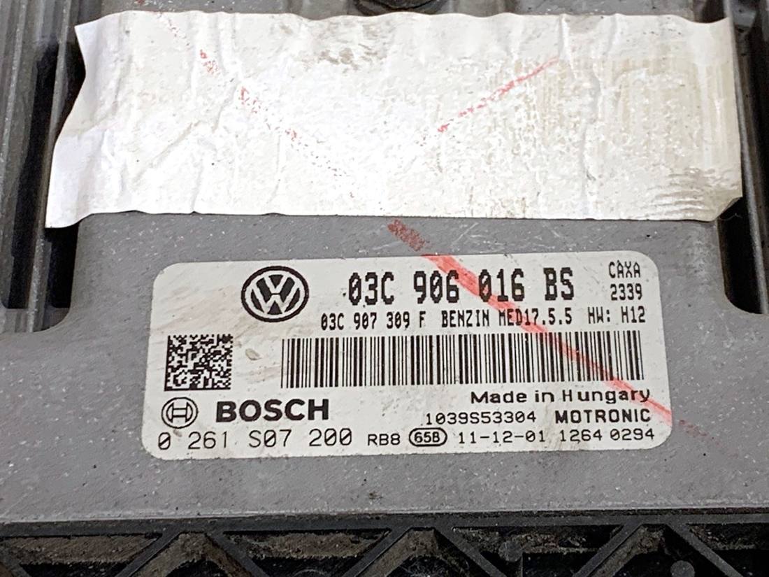 ЕБУ блок управління двигуна Volkswagen Jetta 03C906016BS — фото деталі 3