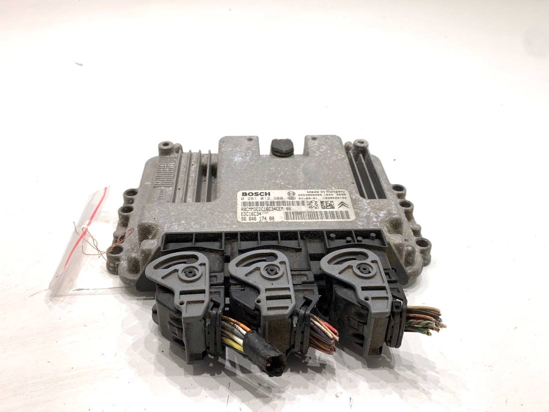 ЕБУ блок управління двигуна Citroen C4 9664617480