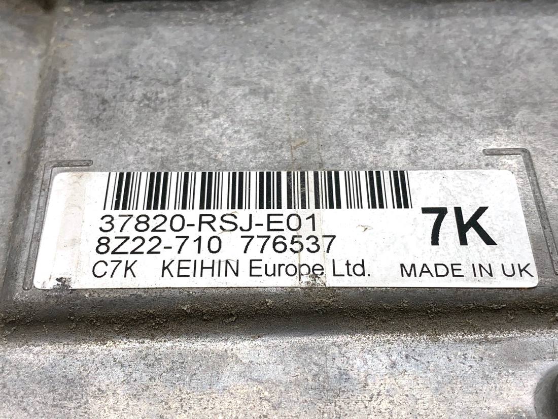 ЕБУ блок управління двигуна Honda Civic 37820-RSJ-E01 — фото деталі 3