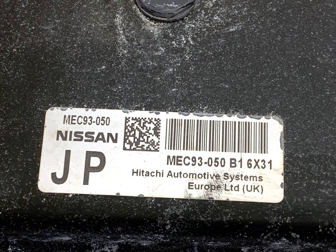 ЕБУ блок управління двигуна Nissan Note MEC93-050 — фото деталі 4