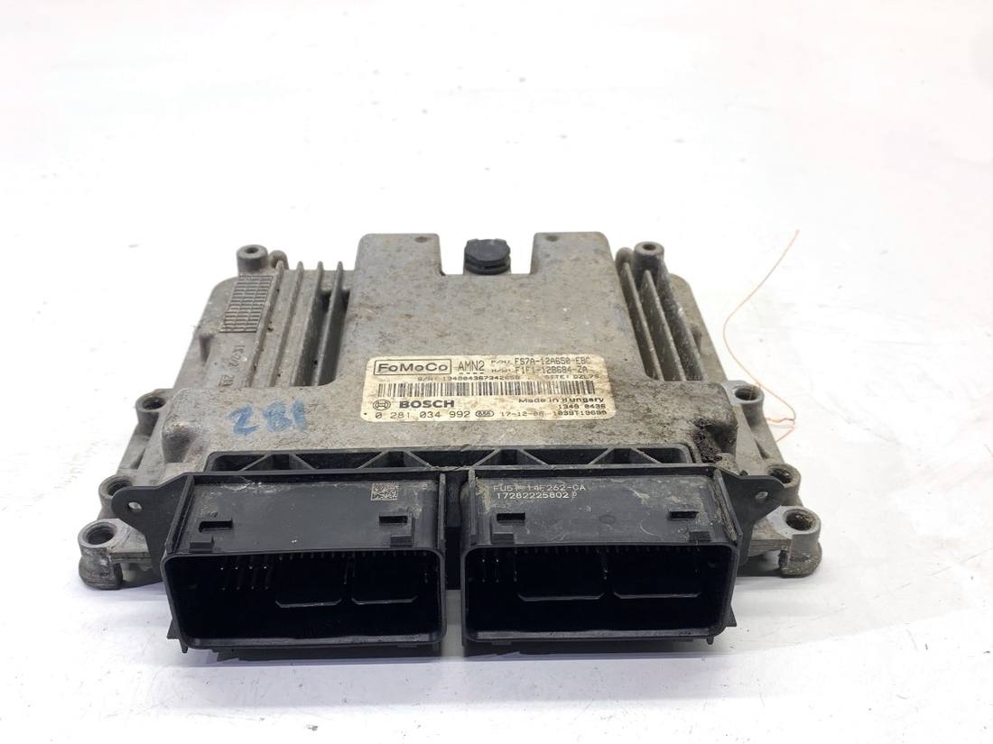 ЕБУ блок управління двигуна Ford Mondeo 0281034992 FS7A-12A650-EBC