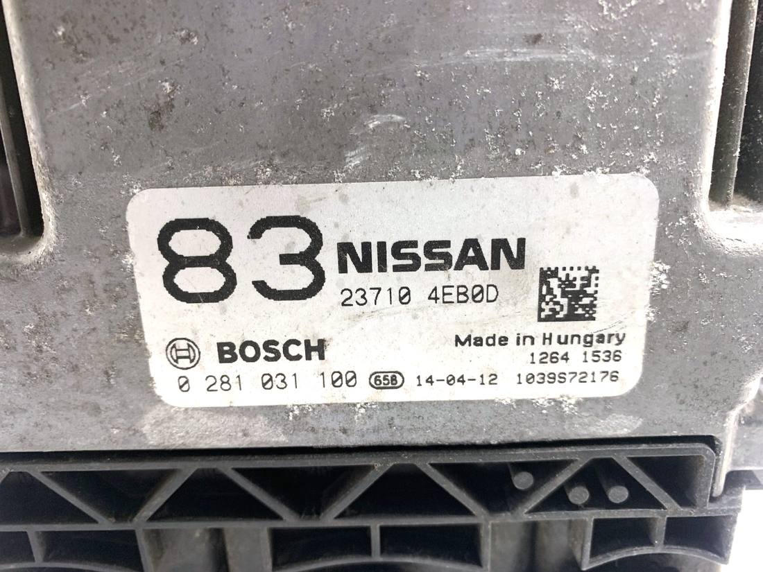 ЕБУ блок управління двигуна Nissan Qashqai 237104EB0D — фото деталі 4