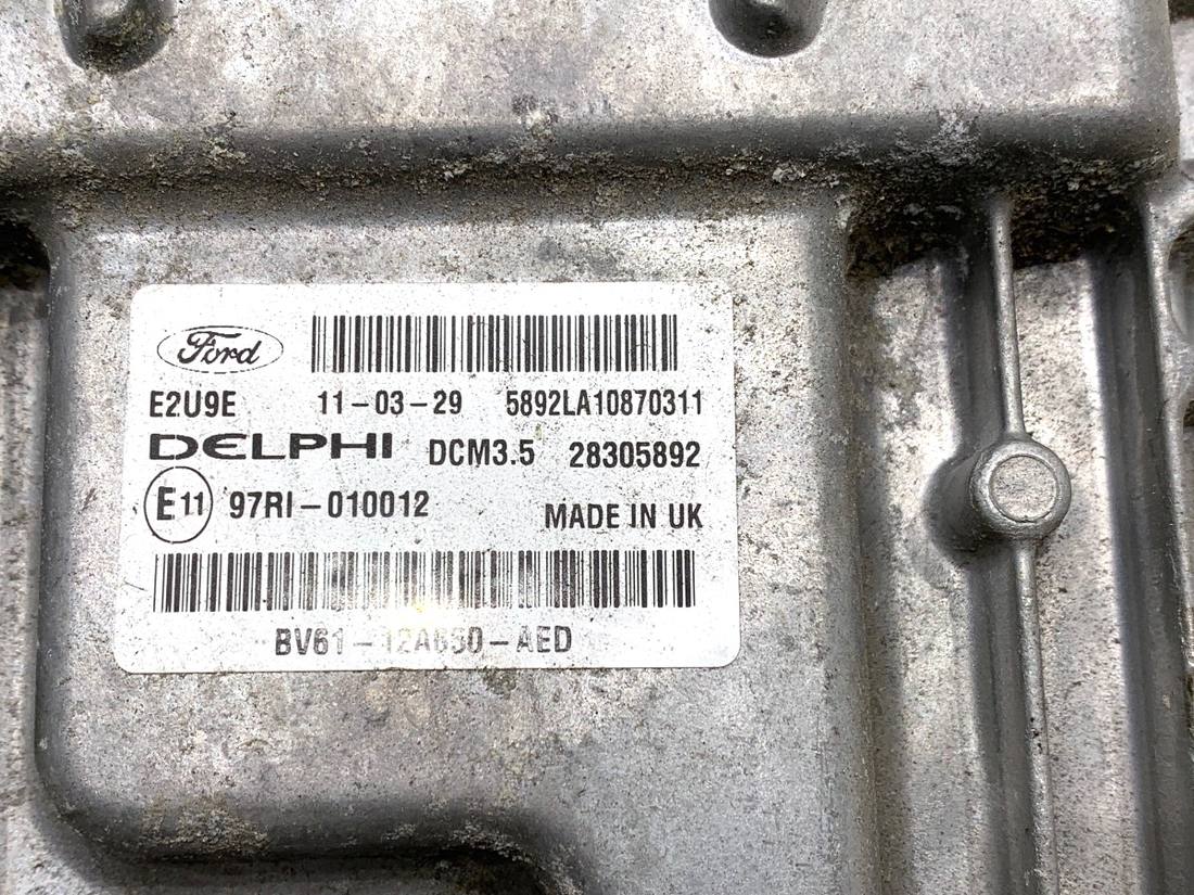 ЕБУ блок управління двигуна Ford C-Max BV61-12A650-AED — фото деталі 4