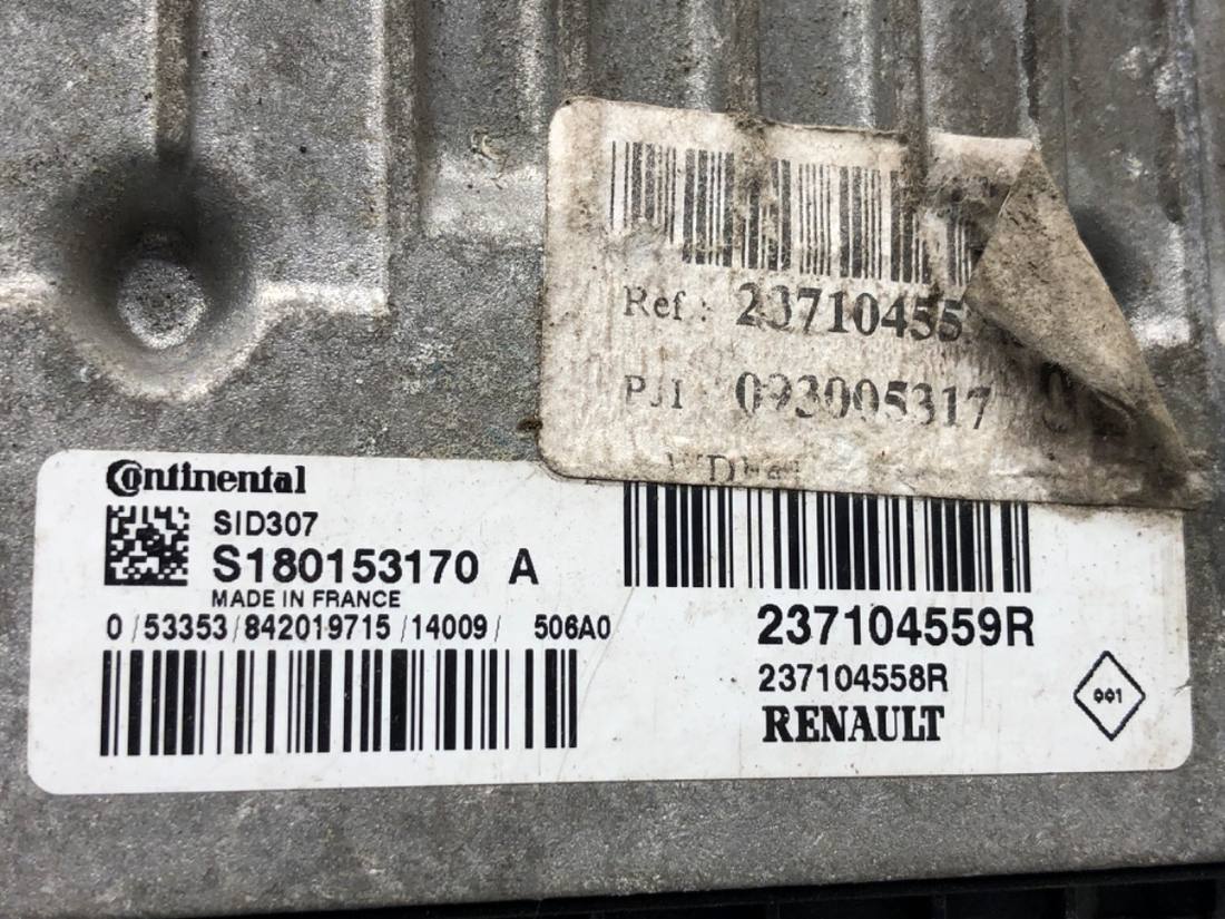 ЕБУ блок управління двигуна Mercedes Citan W415 237104559R — фото деталі 4