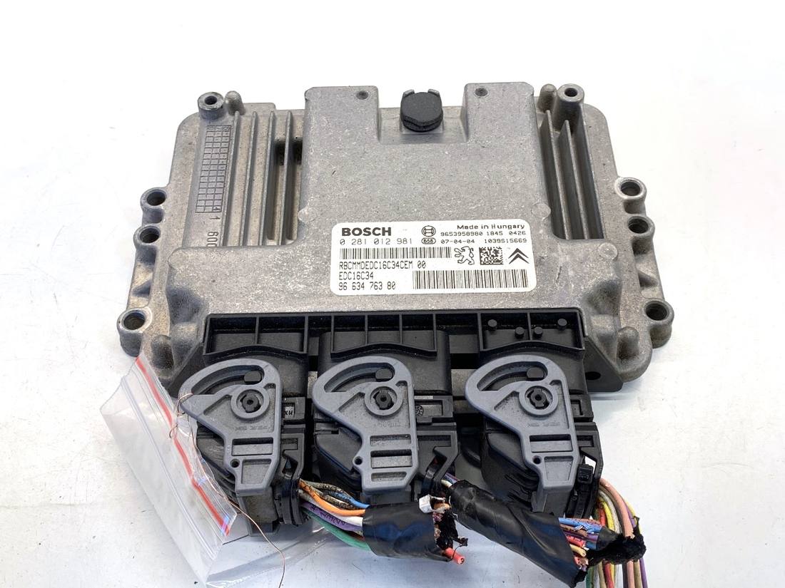 ЕБУ блок управління двигуна Citroen C4 9663476380