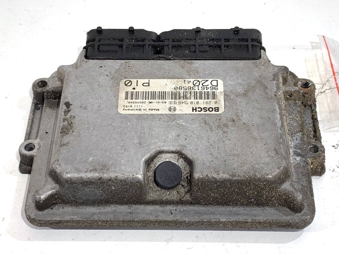 ЕБУ блок управління двигуна Citroen Jumper 9646138580 0281010346