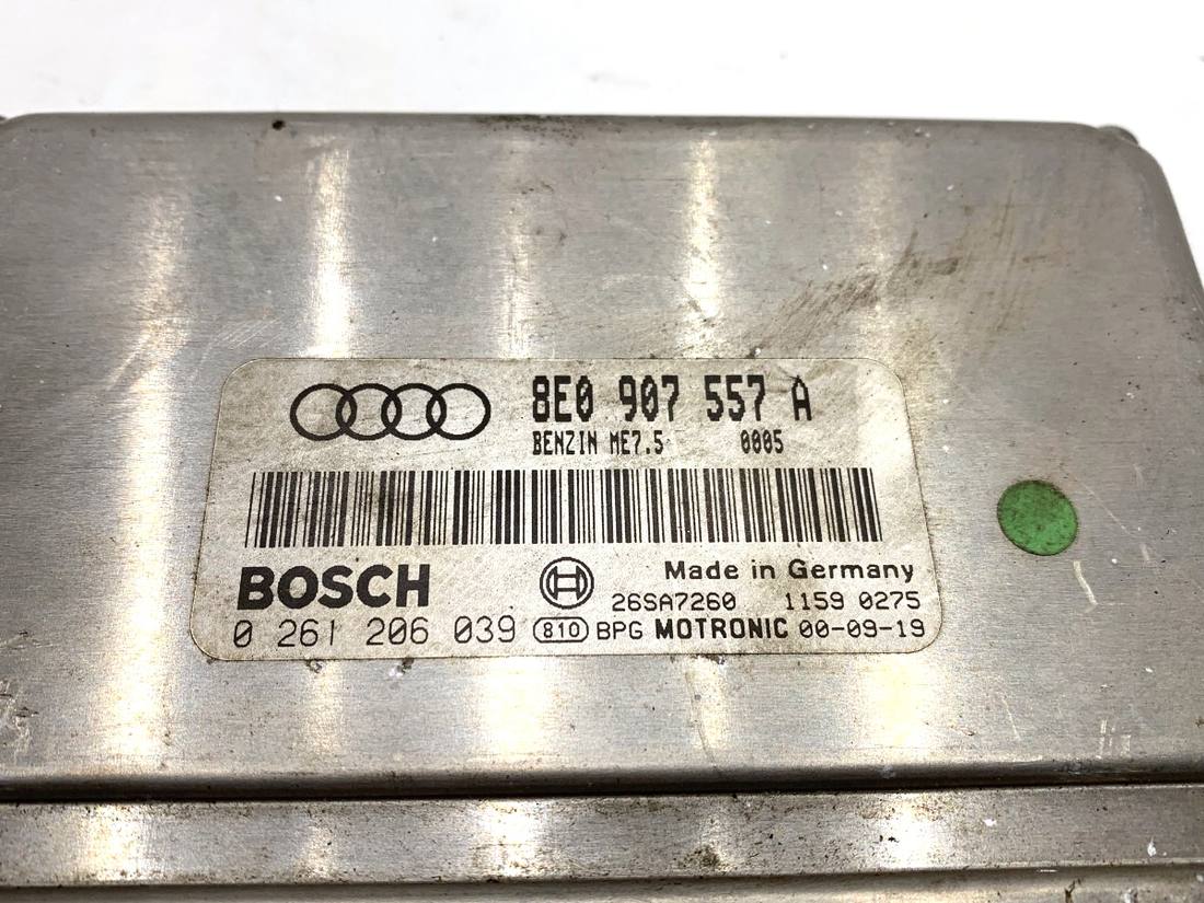 ЕБУ блок управління двигуна Audi A4 B6 0261206039 — фото деталі 4