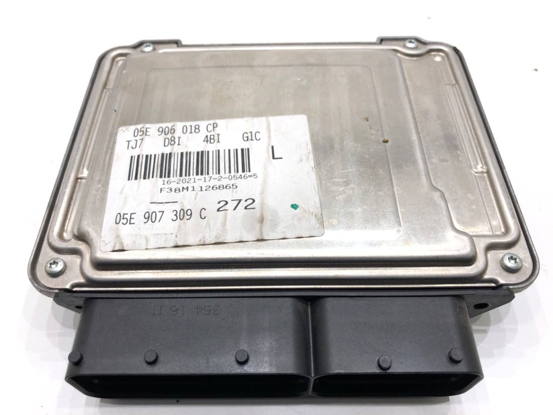 ЕБУ блок управління двигуна Audi Q3 05E907309C 0261S21180 — фото деталі 2
