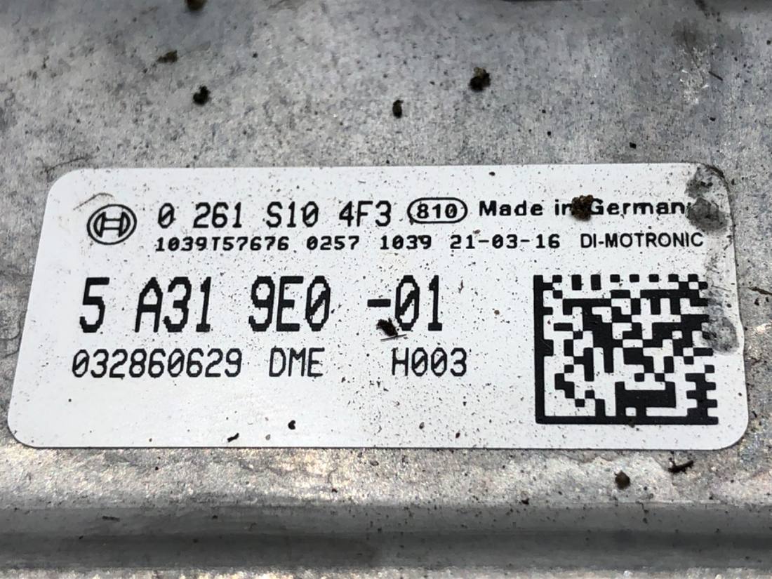 ЕБУ блок управління двигуна BMW 5 G30 5A319E0 — фото деталі 4
