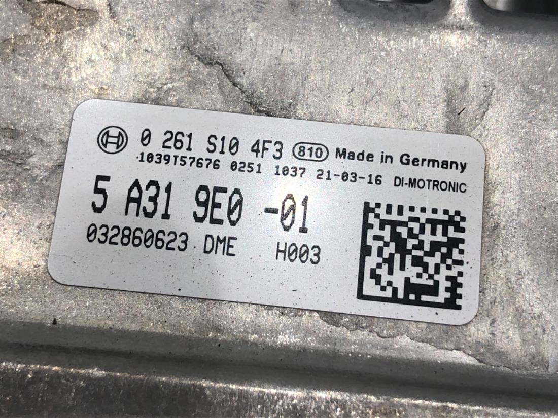 ЕБУ блок управління двигуна BMW 5 G30 5A319E0 — фото деталі 4